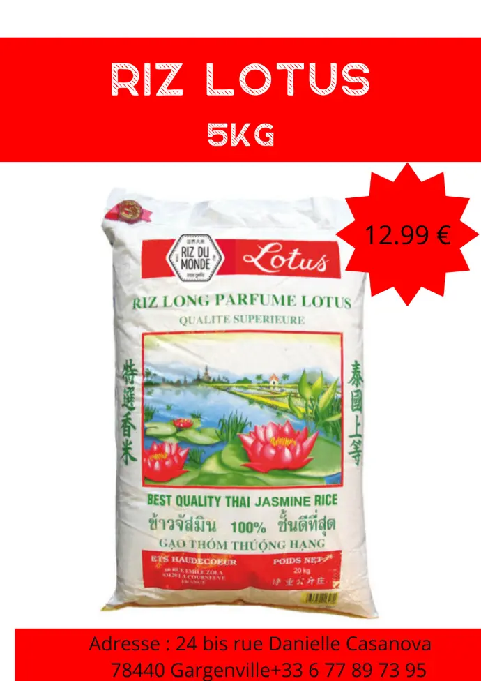 RIZ LOTUS 20KG